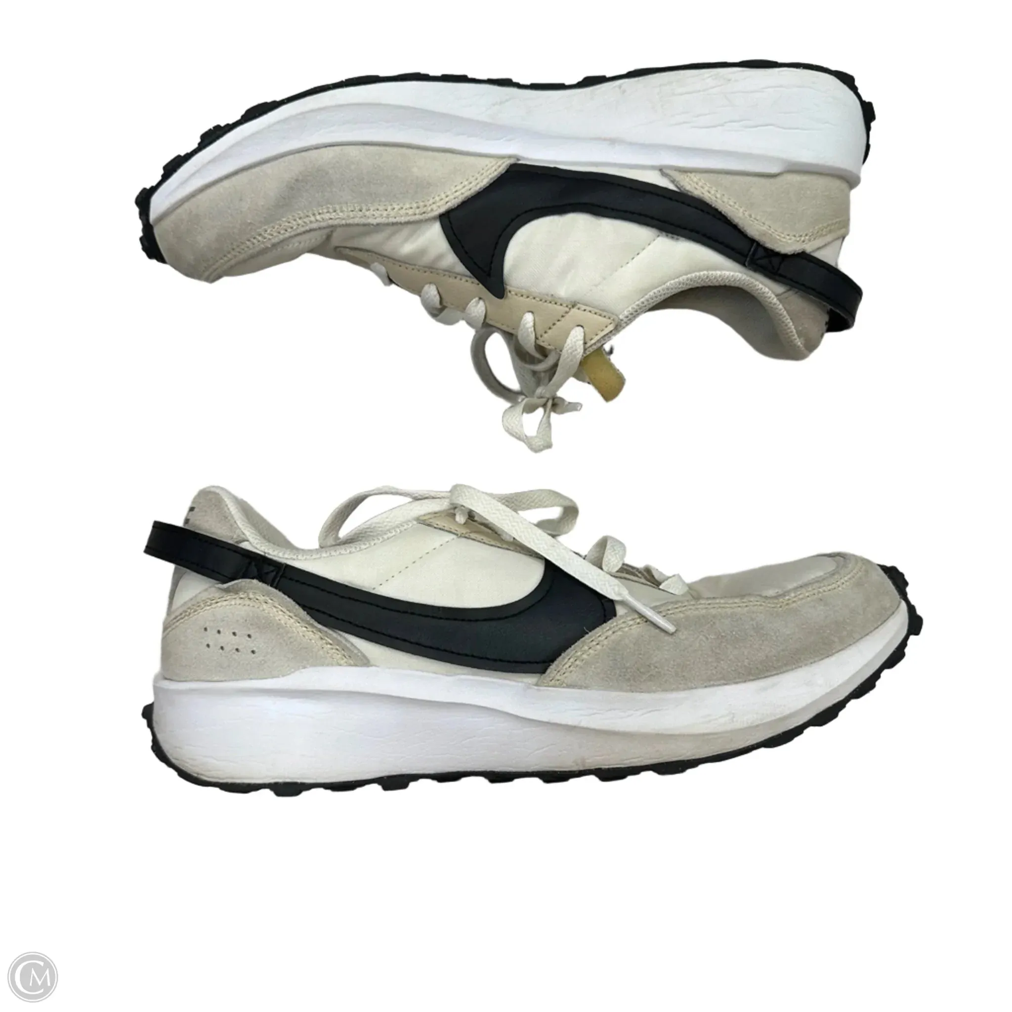 Shoes Athletic By Nike In Cream, Size: 10
