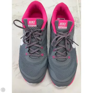Shoes Athletic By Nike In Grey & Pink, Size: 10