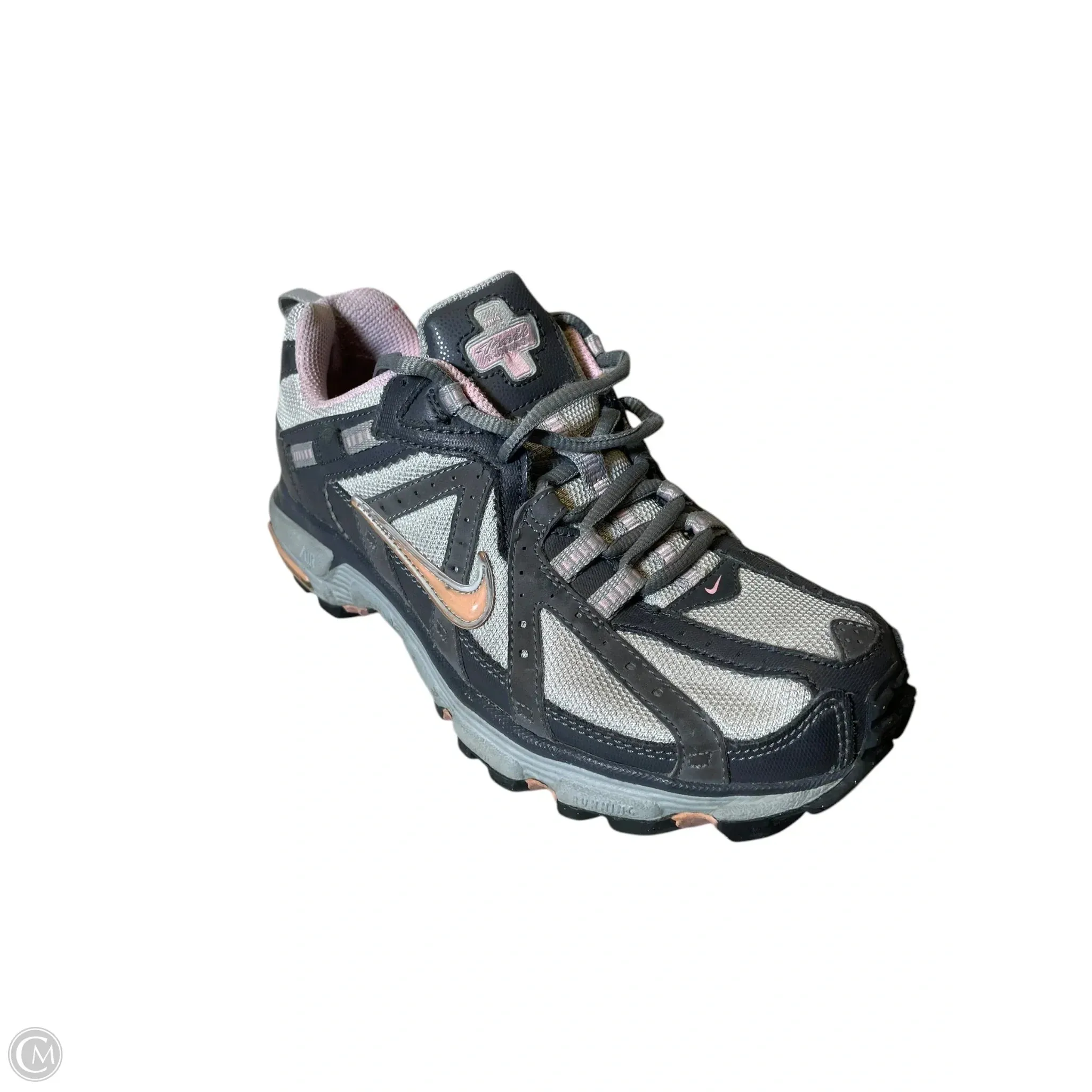 Shoes Athletic By Nike In Grey, Size: 8