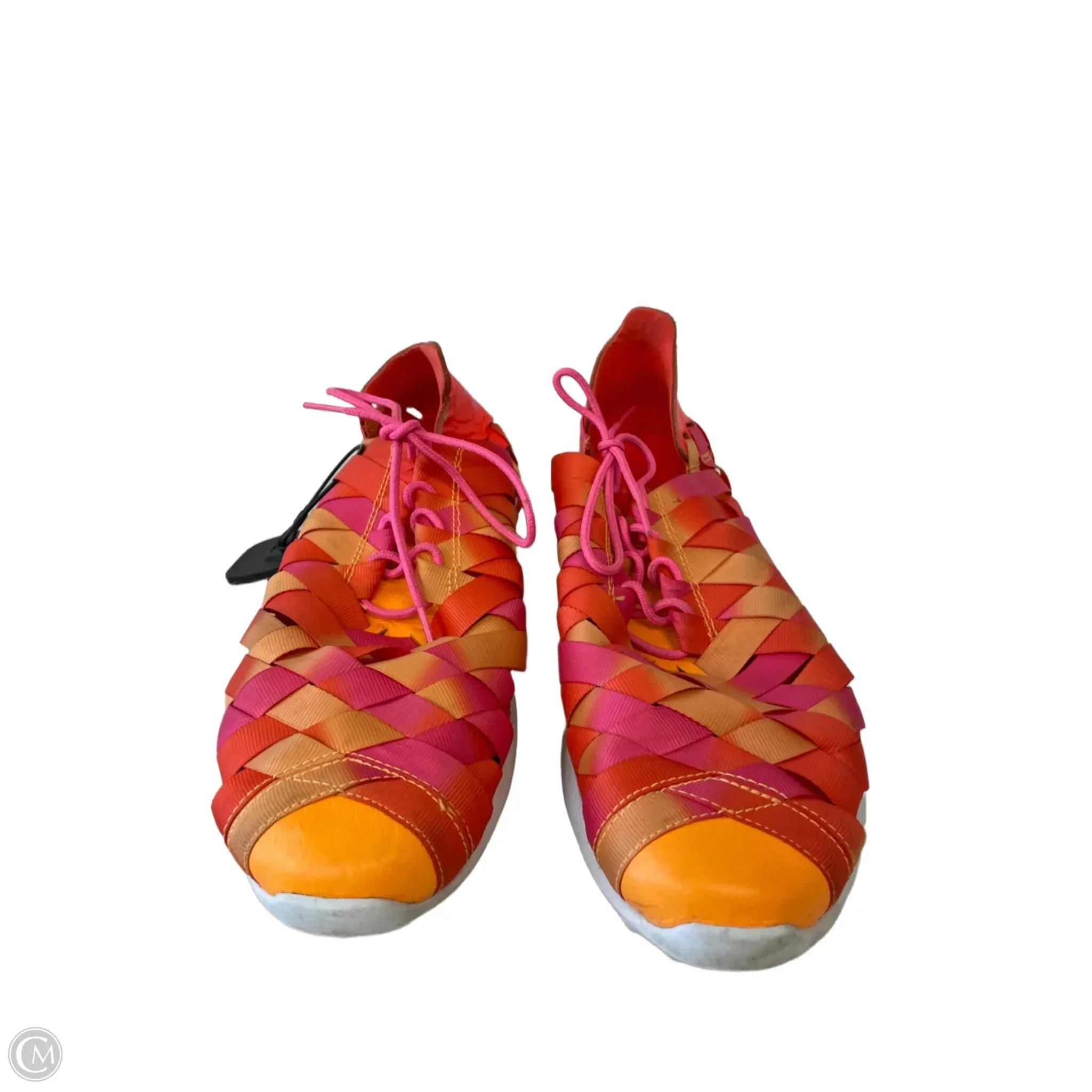Shoes Athletic By Nike In Orange & Pink, Size: 11
