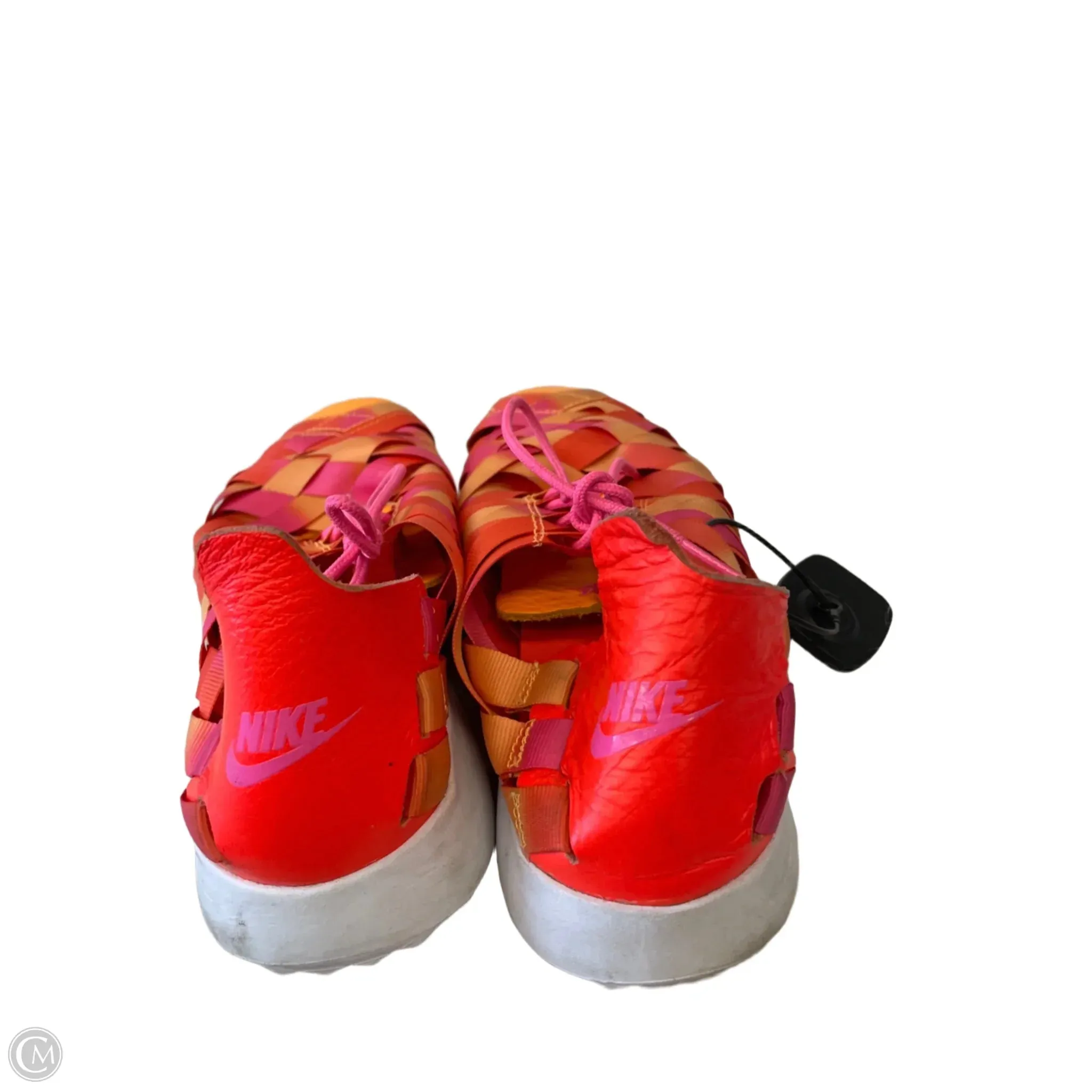 Shoes Athletic By Nike In Orange & Pink, Size: 11