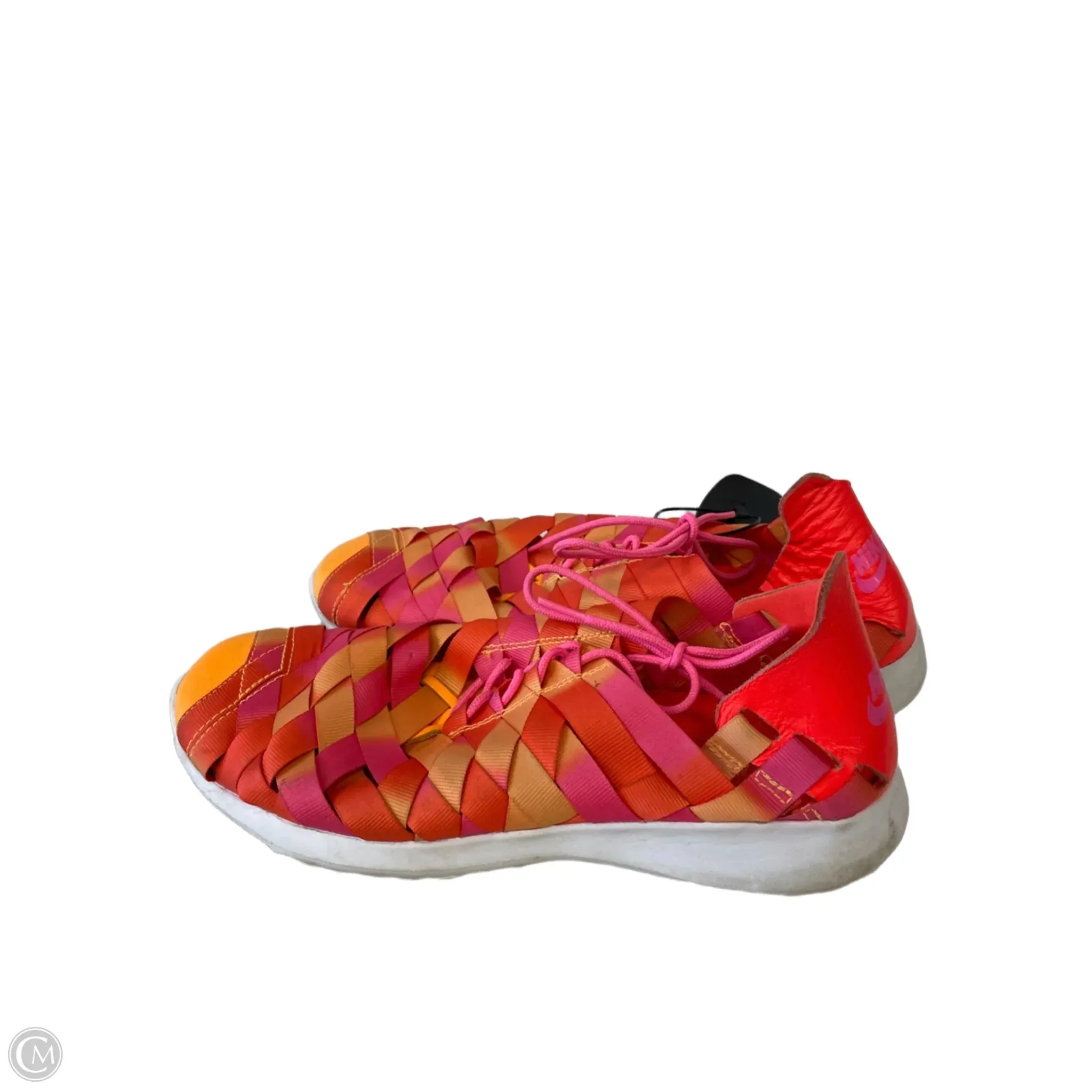 Shoes Athletic By Nike In Orange & Pink, Size: 11