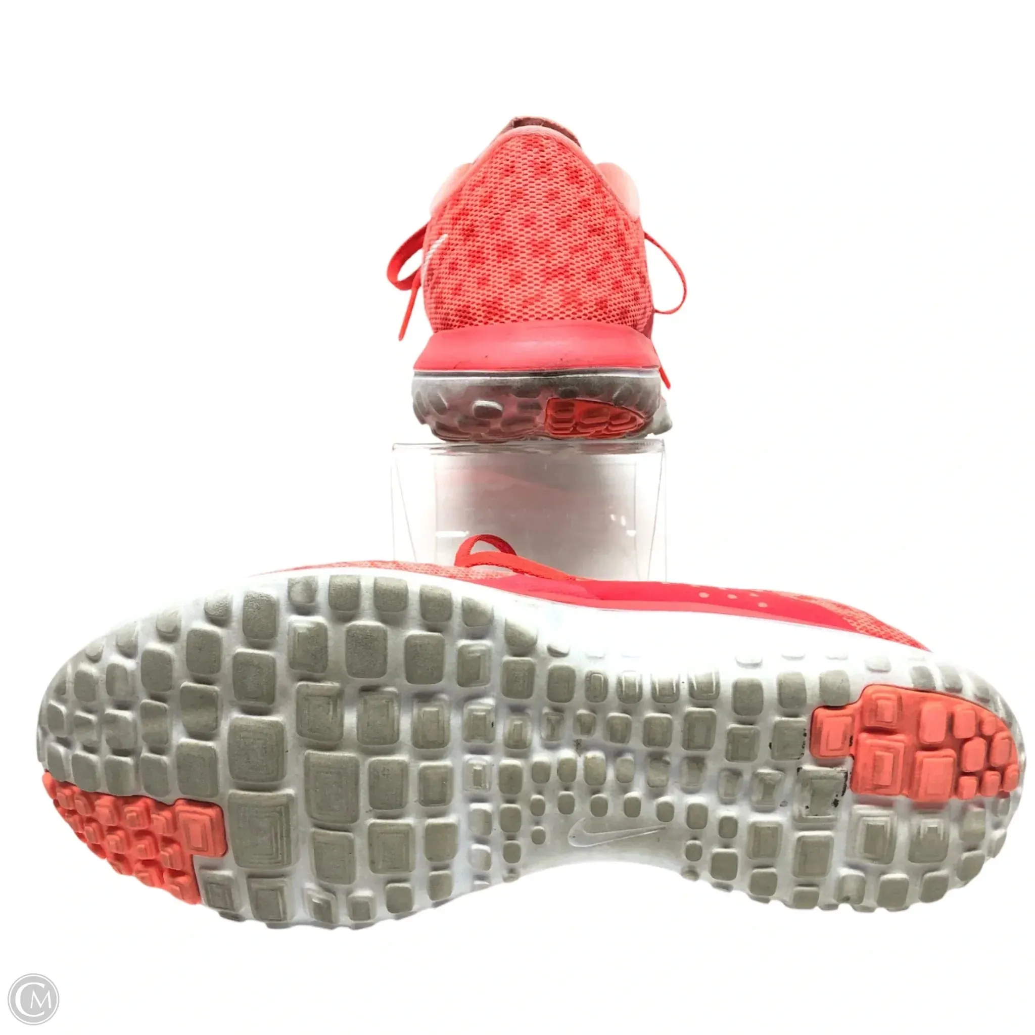 Shoes Athletic By Nike In Orange & Pink, Size: 7