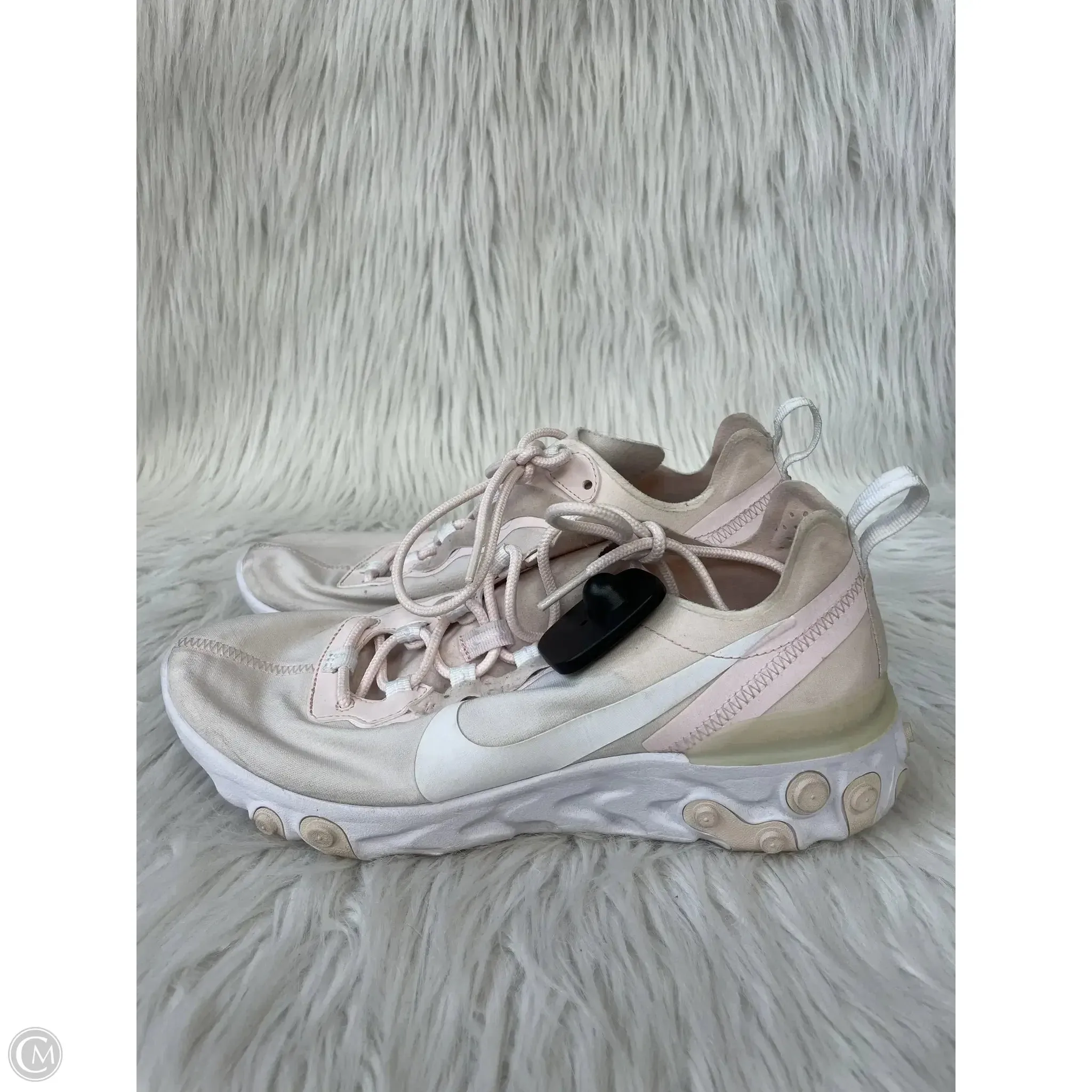 Shoes Athletic By Nike In Pink & White, Size: 9