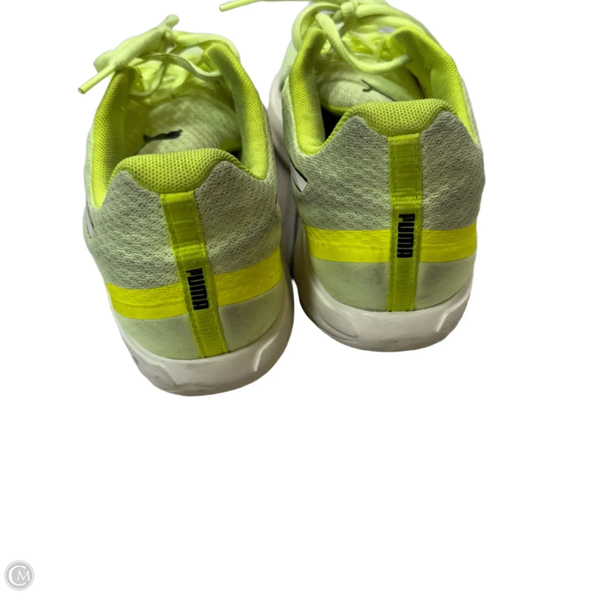 Shoes Athletic By Puma In Green, Size: 9
