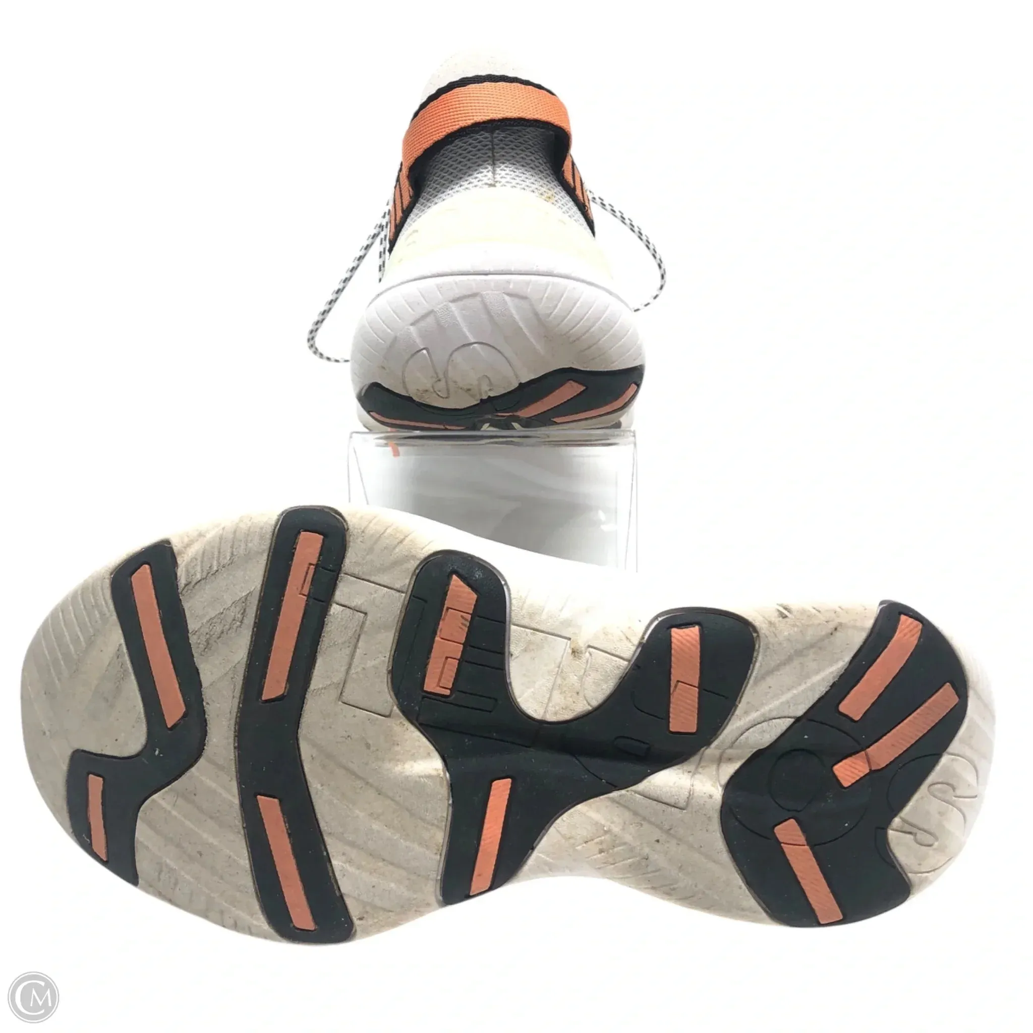 Shoes Athletic By Sorel In Cream & Orange, Size: 6.5