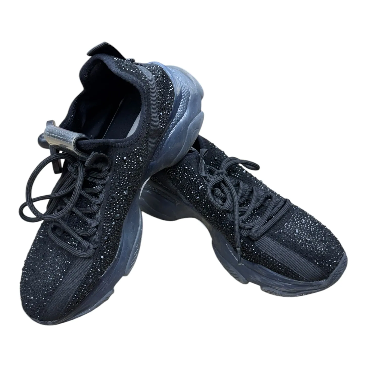 Shoes Athletic By Steve Madden In Black, Size:9