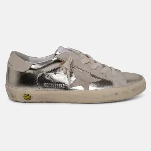 Silver Super Star Sneaker