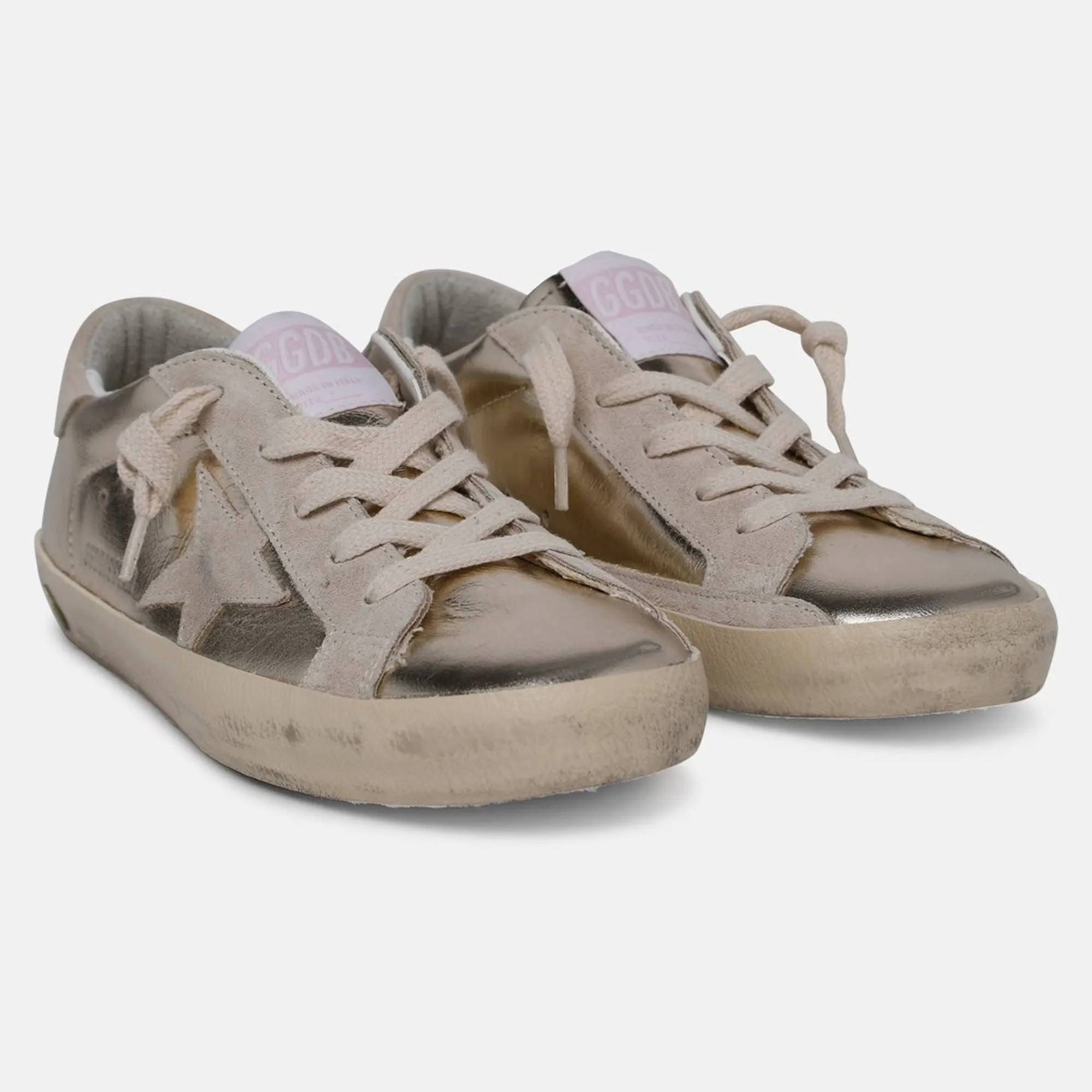 Silver Super Star Sneaker