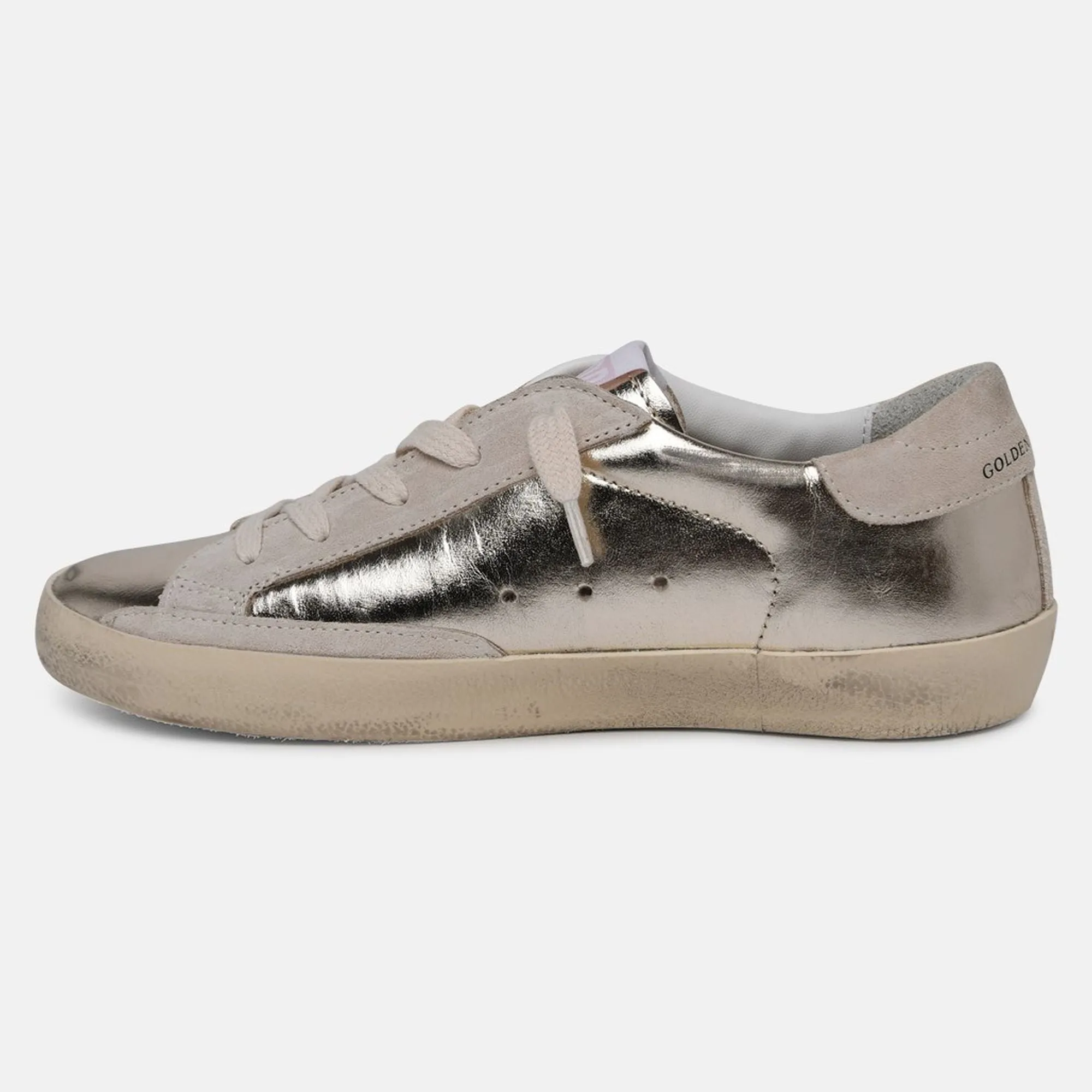 Silver Super Star Sneaker