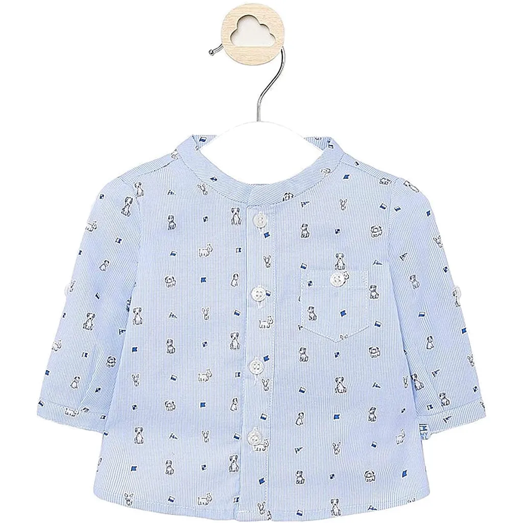 Sky Blue Puppy Shirt
