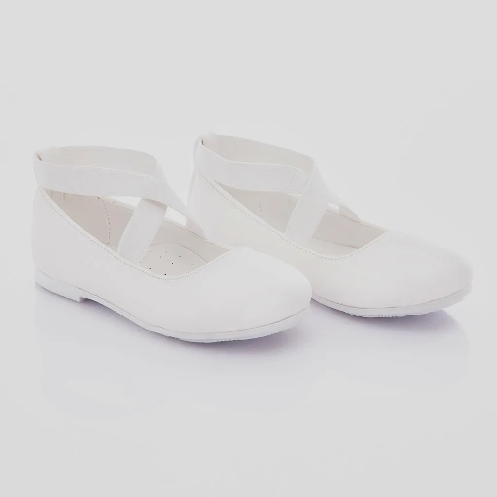 Snow White Ballerina Flats