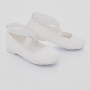 Snow White Ballerina Flats