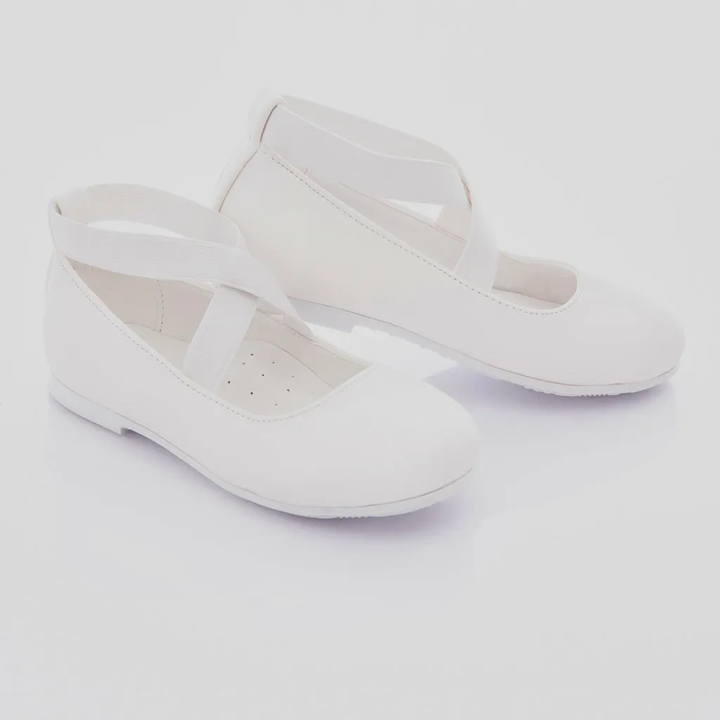 Snow White Ballerina Flats