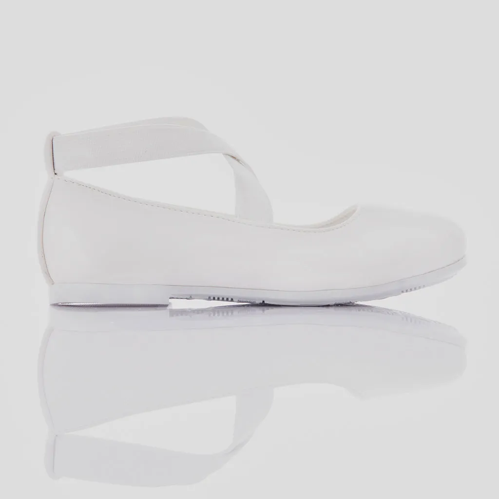Snow White Ballerina Flats
