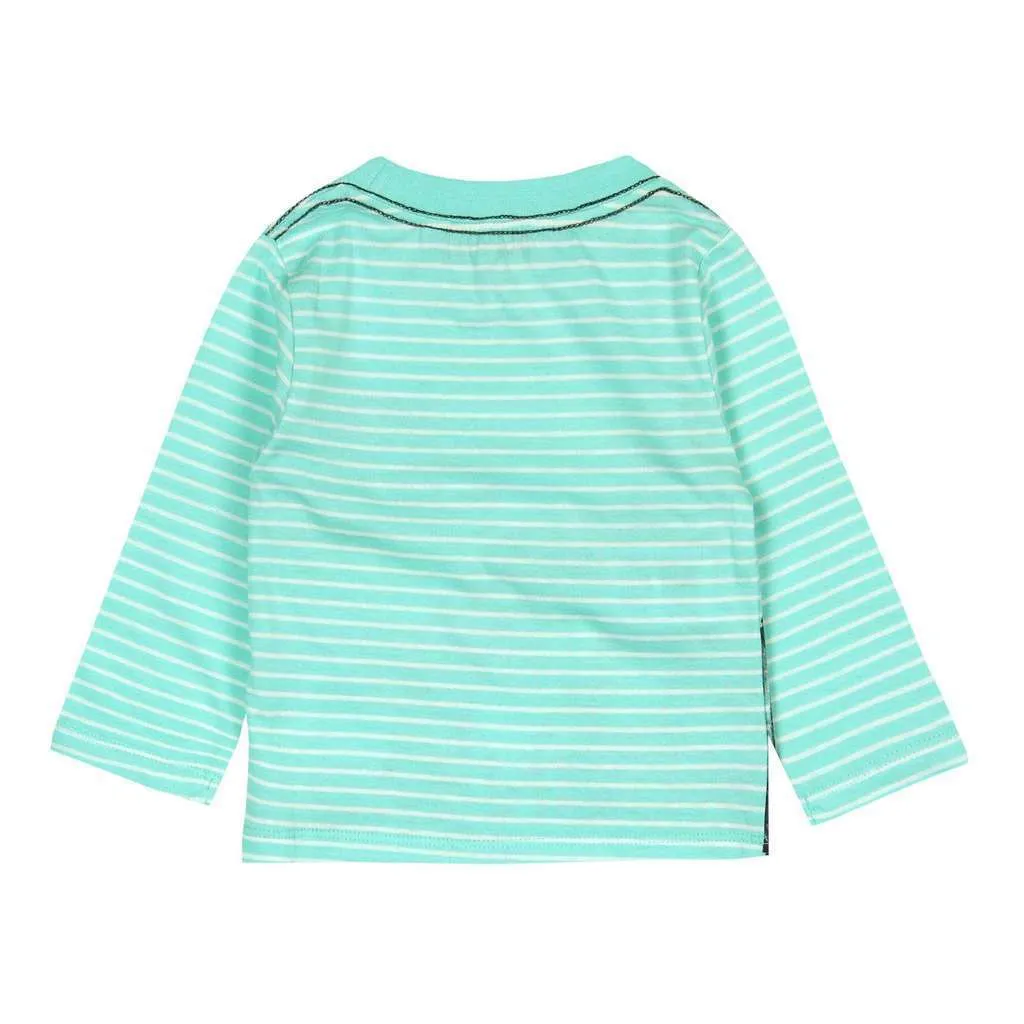Striped Knit T-Shirt