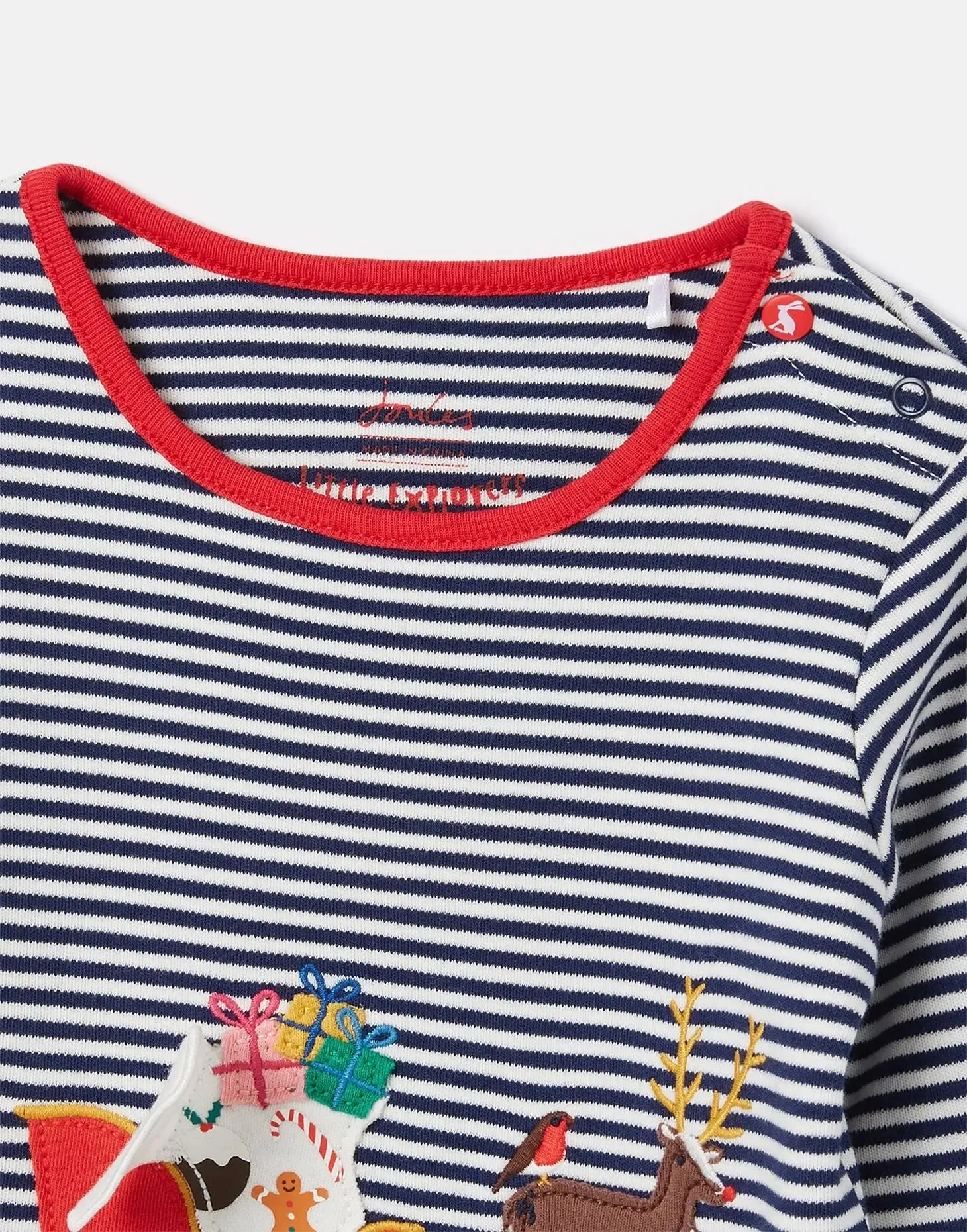 Tate Artwork Long Sleeve T-Shirt - FESTIVEBLU | Joules