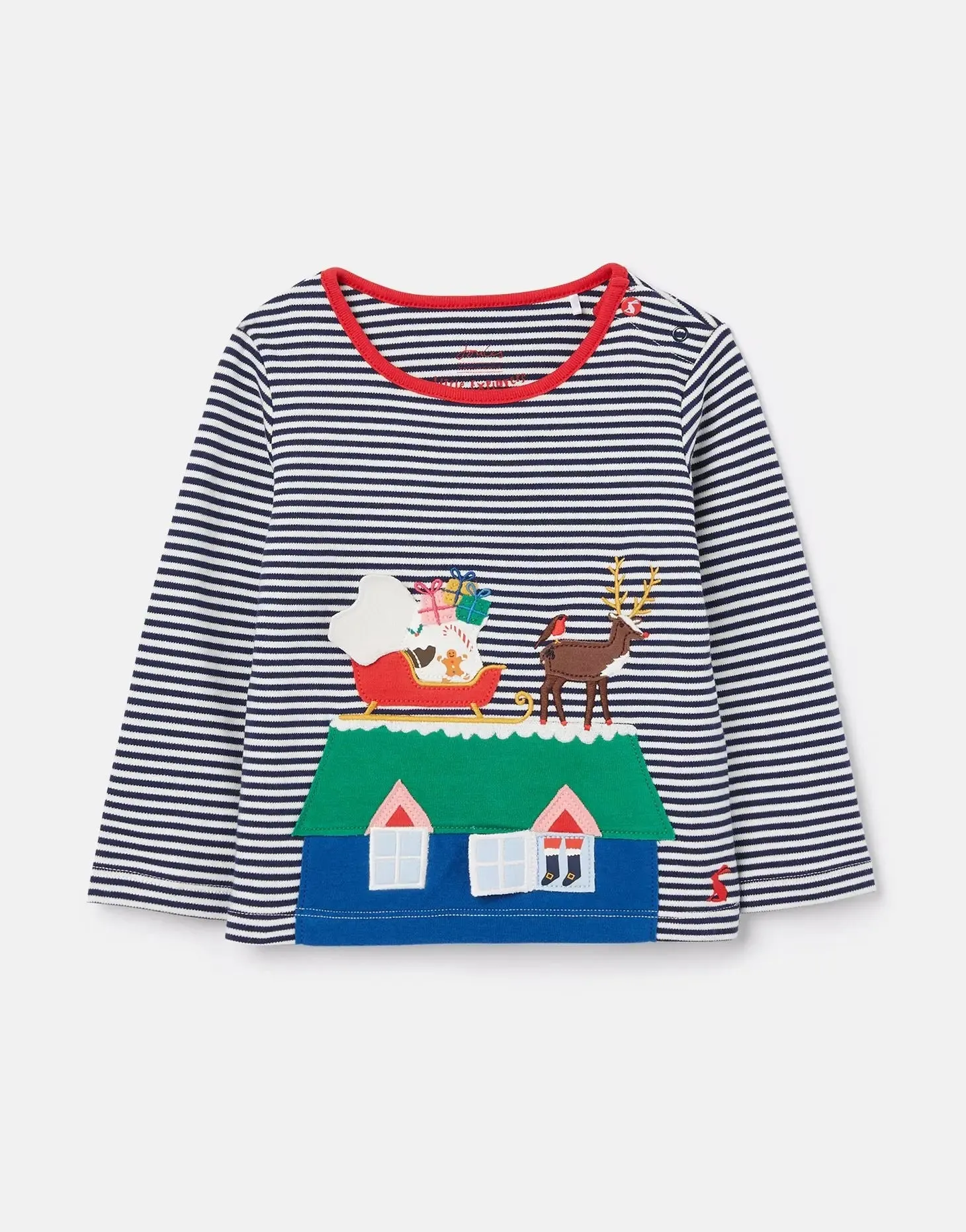 Tate Artwork Long Sleeve T-Shirt - FESTIVEBLU | Joules
