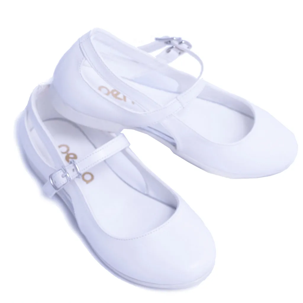 Toddler Snow White Cut-Out Flats
