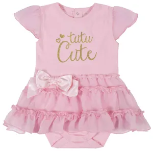 Tutu Cute Bodysuit with Tutu Skirt Gerber Childrenswea