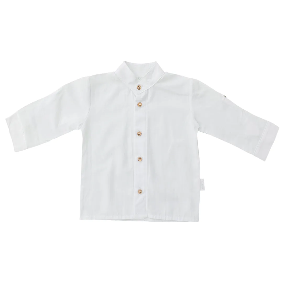 White 3pc Cool Dude Striped Outfit