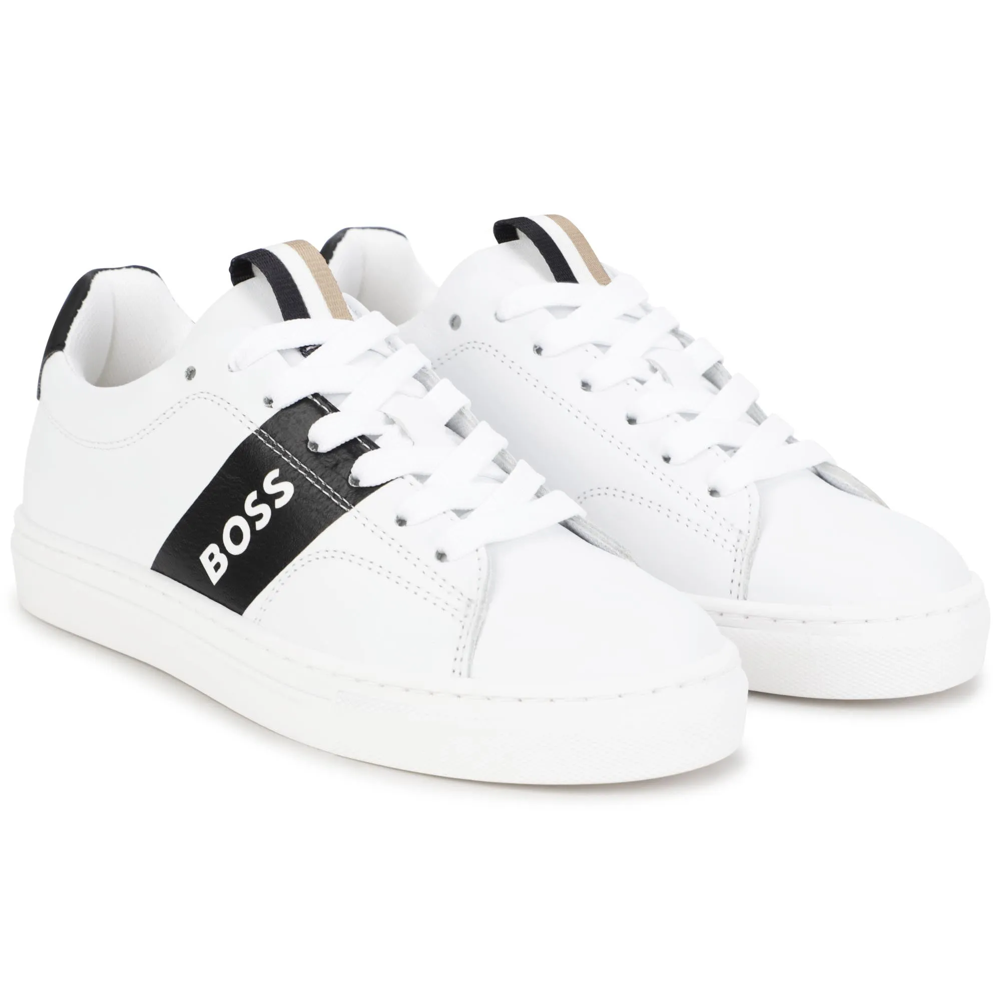 White & Black Trainers