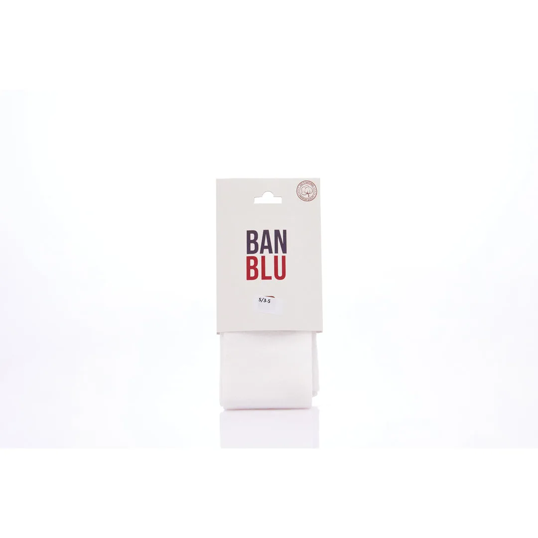 White Bamboo Cotton Tights