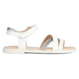 White Karly Summer Sandals