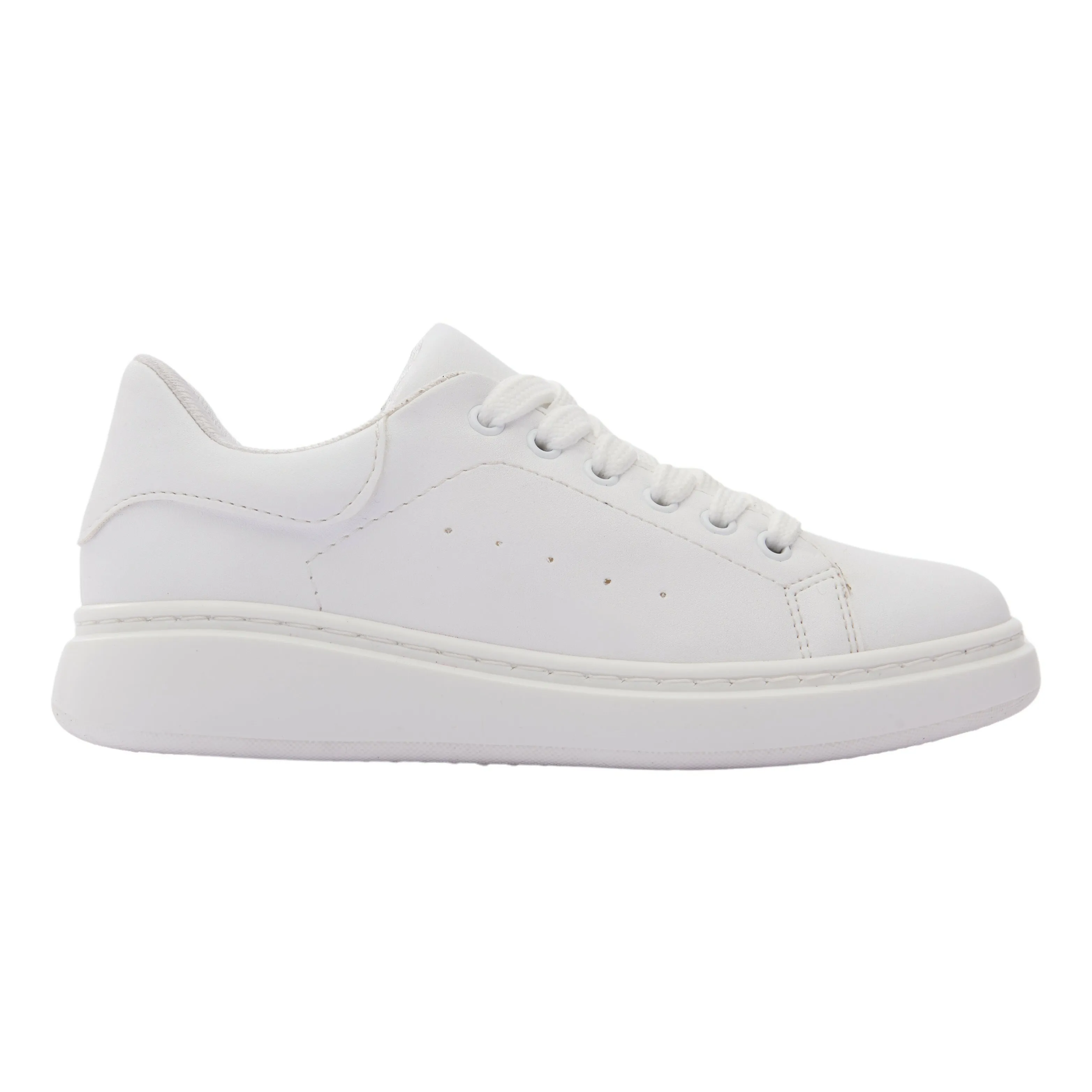 White Lace Sneakers