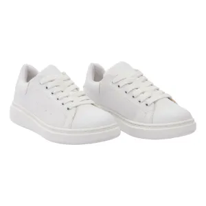 White Lace Sneakers