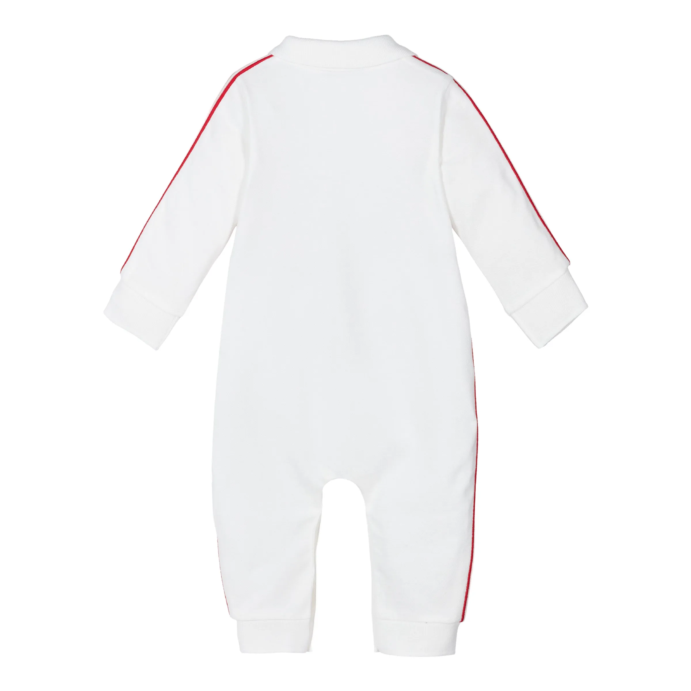 White Logo Romper