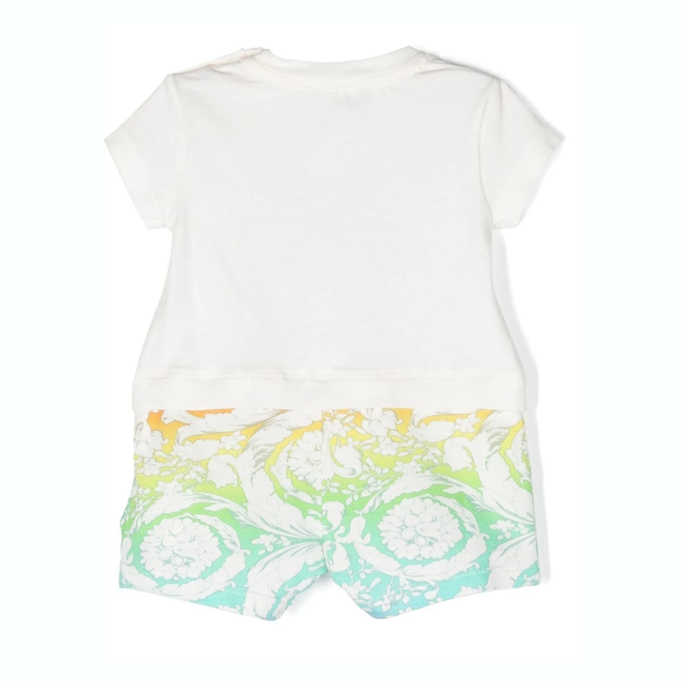 White Medusa Print Shortie