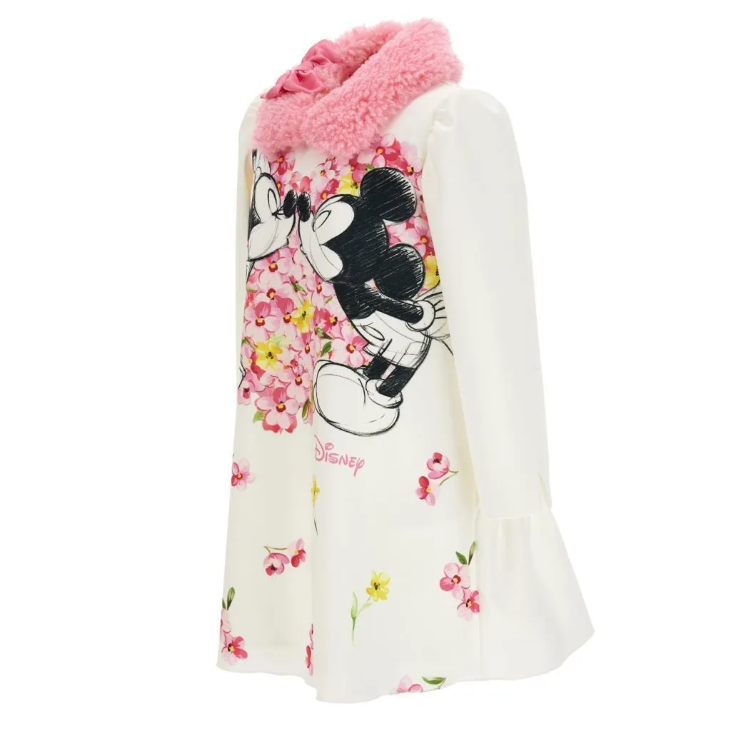 White Minnie & Mickey Dress