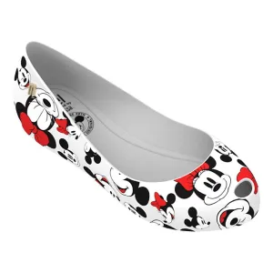 White Minnie Mouse Ultragirl Mary Janes