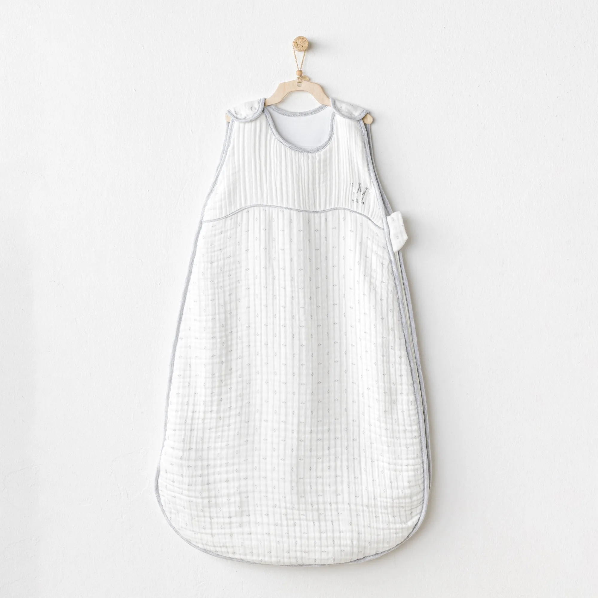 White Muslin Cotton Sleeper