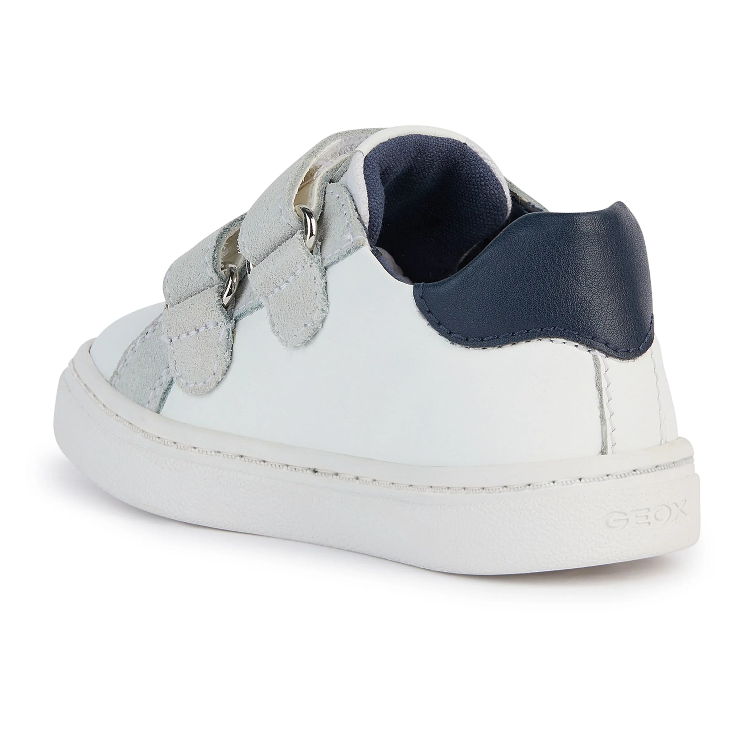 White Navy Nashik Velcro Sneakers