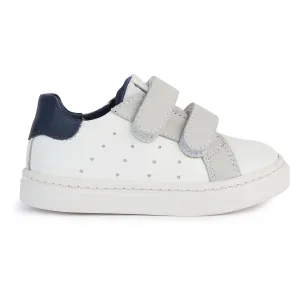White Navy Nashik Velcro Sneakers
