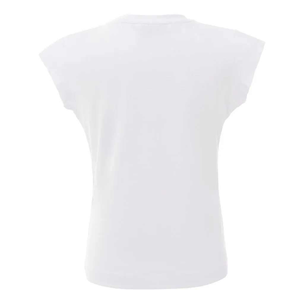 White Polka Dot Heart T-Shirt
