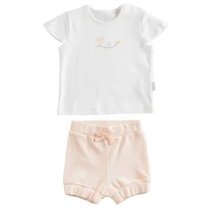 White Spring Birds Summer Outfit