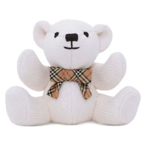 White Thomas Bear Rattle