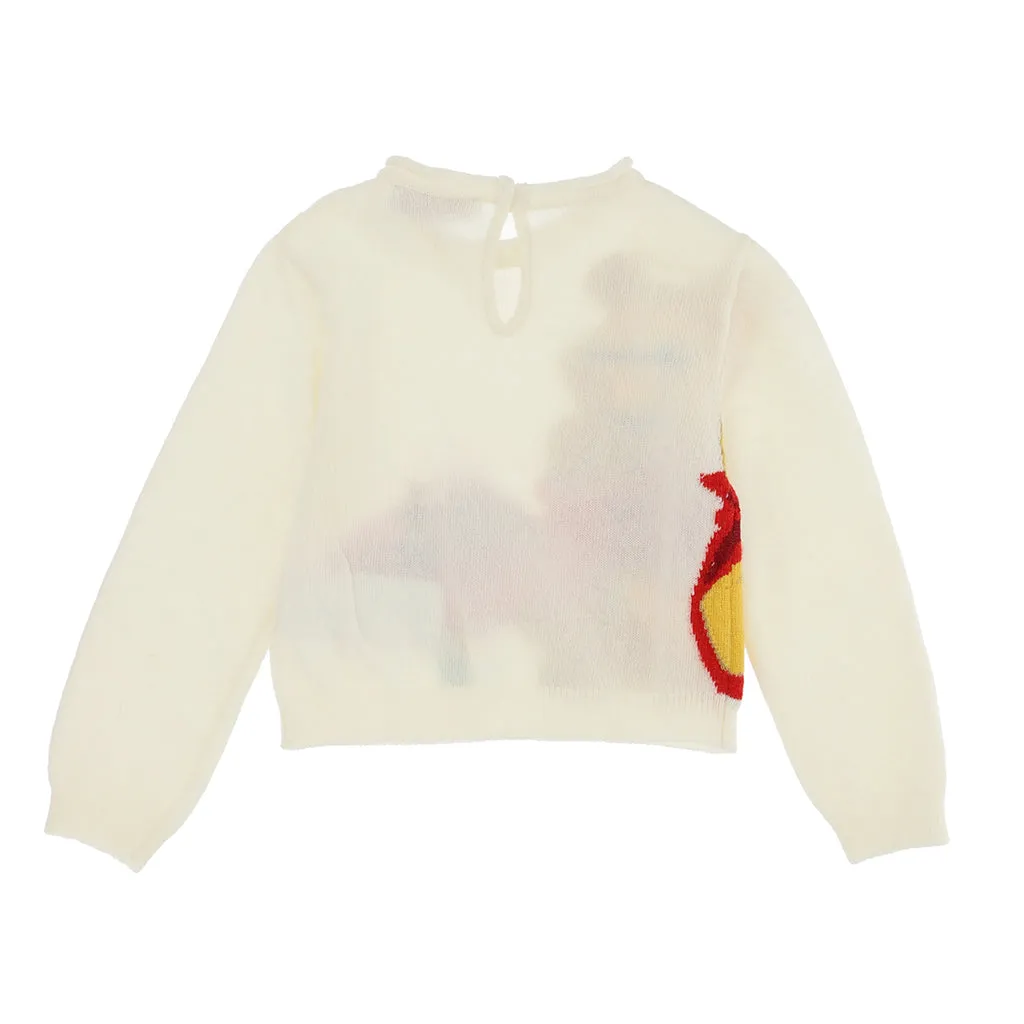 Winnie The Pooh White Sweater