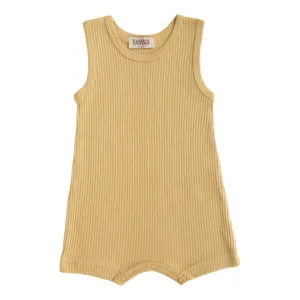 Yellow Dandelion Sleeveless Modal Shortie